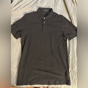 Theory Men’s Polo - Black Size Small